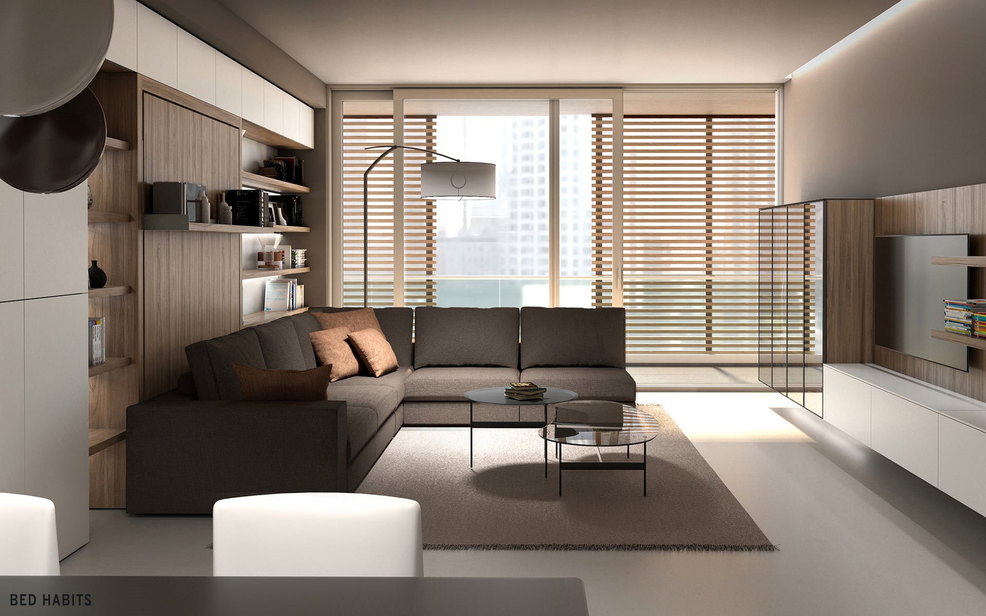 Opklapbed Appartement2 A Bedhabits